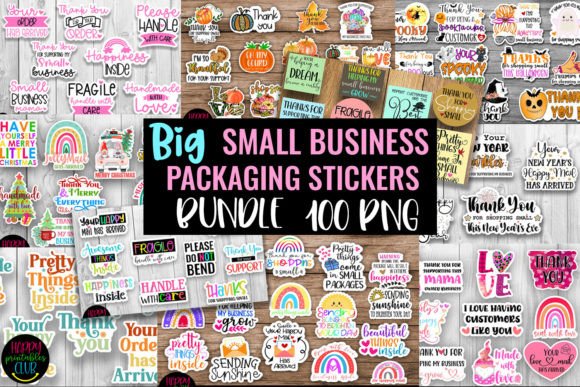 Download Small Business Packaging Stickers Bundle - Business Collection