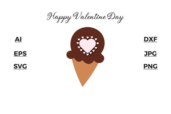 Download Valentine - Ice Cream with Extra Hearts - Extra Collection