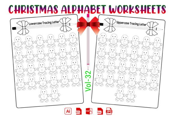 Download Holiday Christmas ABC Tracing Book - Premium Resources