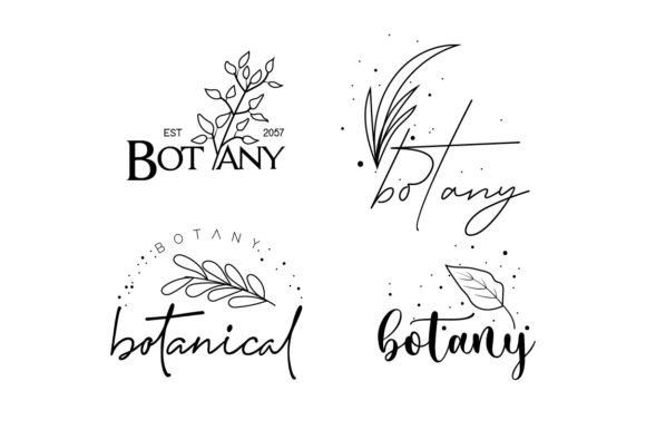 Download Botanical Logo Kit Pack - Logo kit Collection