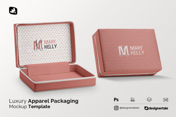 Download Luxury Apparel Packaging Mockup - Apparel Collection