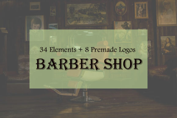 Download Barbershop Logo Kit - Logo kit Collection