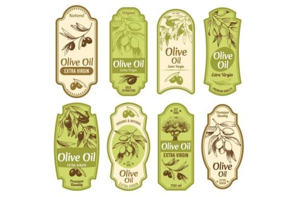 Download Olive Oil Label. Premium Extra Virgin - Extra Collection