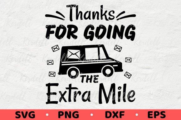 Download Thanks for Going Extra Mile,Mail Truck - Extra Collection