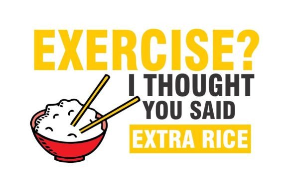 Download Exercise I Thought You Said Extra Rice - Extra Collection