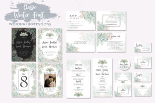 Download Classic Winter Wedding Invitations - Winter Collection
