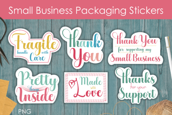 Download Business Packaging Thank You Stickers - Business Collection