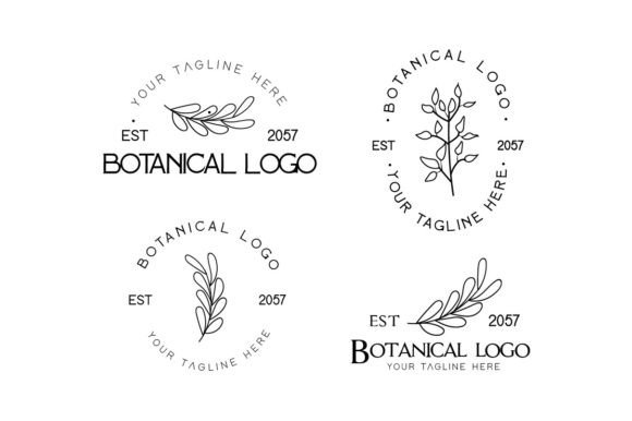 Download Botanical Logo Kit Pack - Logo kit Collection