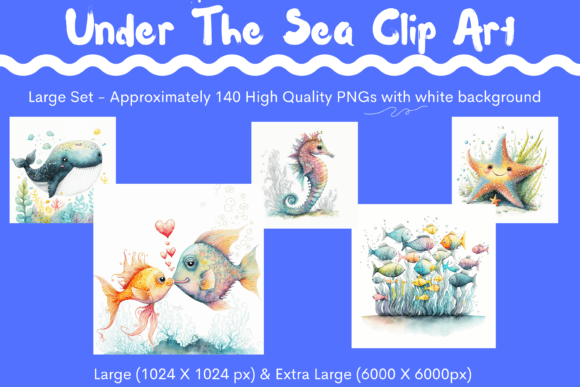 Download Under the Sea Clip Art - Extra Large - Extra Collection