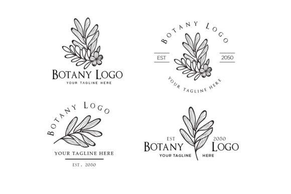 Download Botanical Logo Kit Pack - Logo kit Collection