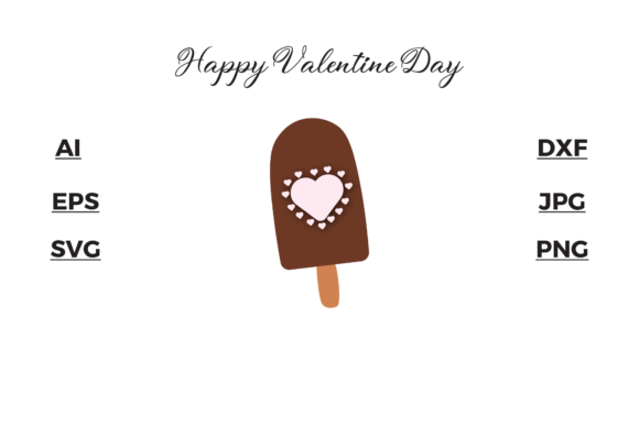 Download Valentine - Ice Cream with Extra Hearts - Extra Collection