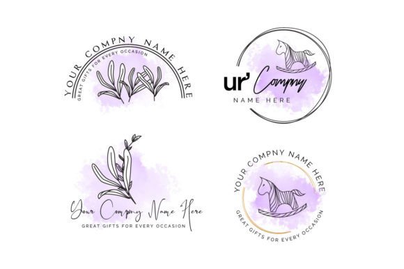 Download Botanical Logo Kit Pack - Logo kit Collection