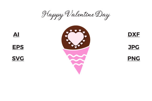 Download Valentine - Ice Cream with Extra Hearts - Extra Collection